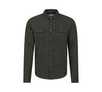 Mountain Warehouse Mens Trace Flannel Long-Sleeved Shirt - Green - M - Green