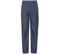 Mountain Warehouse Mens Trek II Cargo Trousers - Blue - Blue - 30R