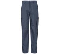 Mountain Warehouse Mens Trek II Cargo Trousers - Blue - Blue - 44R