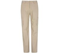 Mountain Warehouse Mens Trek II Cargo Trousers - Dark Beige - Dark Beige - 28R