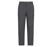Mountain Warehouse Mens Trek Stretch Long Winter Hiking Trousers - Grey - Grey - 38S