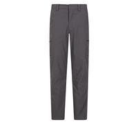 Mountain Warehouse Mens Winter Trek Stretch Trousers - Short Length - Grey - Grey - Size: W40