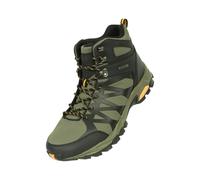 Mountain Warehouse Mens Trekker II Softshell Hiking Boots - Khaki - 10 UK - Khaki - 70% Softshell/10% Rubber/10% Phylon/10% Mesh
