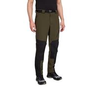 Mountain Warehouse Mens Trekking Convertible Trousers - Regular Length Hiking Pants, Water Resistant, Zip Off - for Spring Summer, Walking, Outdoors Green W40