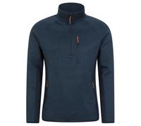 Mountain Warehouse Mens Treston Fleece Top - Navy - S - Navy - 100% Polyester