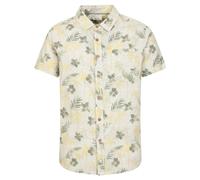 Mountain Warehouse Mens Tropical Short-Sleeved Shirt - Khaki - S - Khaki - 100% Cotton