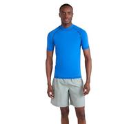 Mountain Warehouse Mens UV Rash Vest - Lightweight, Quick Drying & Stretchy T-Shirt with UPF 50+ & Flat Seams - for Spring Summer, Beach, Swimming & Water Sports Blue 4XL
