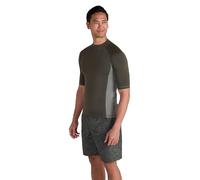Mountain Warehouse Mens UV Rash Vest - Lightweight, Quick Drying & Stretchy T-Shirt with UPF 50+ & Flat Seams - for Spring Summer, Beach, Swimming, Water Sports Khaki XXS