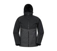 Mountain Warehouse Mens Verge Extreme Waterproof Jacket - Black - XXL - Black - 100% Polyester