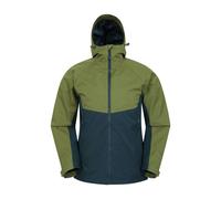 Mountain Warehouse Mens Verge Extreme Waterproof Jacket - Green - XXL - Green