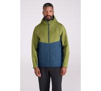 Mountain Warehouse Verge Extreme Mens Waterproof Jacket - 10,000mm, Breathable, Taped Seams, Packaway Hood Rain Coat - Best for Wet Weather, Walking, Outdoors & Camping Green 3XL