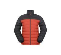 Mountain Warehouse Mens Vista Padded Jacket - Burnt Orange - XXS - Burnt Orange - 100% Nylon