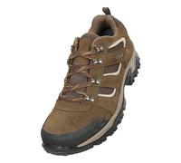 Mountain Warehouse Mens Voyage Suede Waterproof Walking Shoes - Brown - 8 UK - Brown