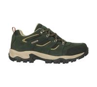 Mountain Warehouse Mens Voyage Suede Waterproof Walking Shoes - Khaki - 6 UK - Khaki