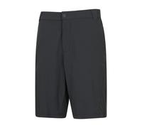 Mountain Warehouse Mens Wander Packaway Shorts - Black - 34R - Black - 85% Polyamide/15% Elastane