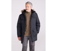 Mountain Warehouse Antarctic Extreme Down Mens Waterproof Jacket - Quick Drying & Breathable Puffer Coat with Adjustable Waist - Ideal for Travelling, Outdoors Charcoal XL