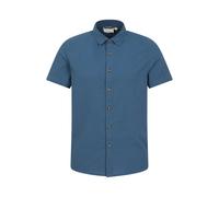 Mountain Warehouse Mens Weekender Shirt (Blue) Cotton - Size Small