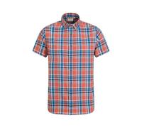Mountain Warehouse Mens Weekender Shirt - Bright Orange - L - Bright Orange
