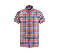 Mountain Warehouse Mens Weekender Shirt - Bright Orange - S - Bright Orange