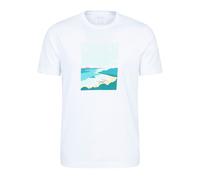Mountain Warehouse Mens Whitby Short-Sleeved T-Shirt - White - M - White