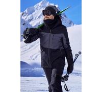 Mountain Warehouse Mens Wipeout Ski Jacket (Charcoal) - Size 2XS