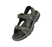 Mountain Warehouse Mens Z4 Synthetic Suede Sandals - Black - Black - 8 UK