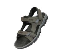 Mountain Warehouse Mens Z4 Synthetic Suede Sandals - Black - Black - 9 UK