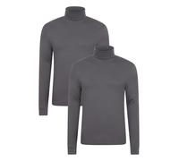 Mountain Warehouse Men's Meribel Neck Base Layer Top Thermal Breathable Shirt