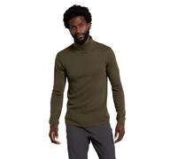 Mountain Warehouse Meribel Mens Thermal Baselayer Top | Lightweight & Breathable 100% Combed Cotton Sweater with Roll Neck, Quick Dry, Warm & Cosy, Ideal for Winter Layering & Cold