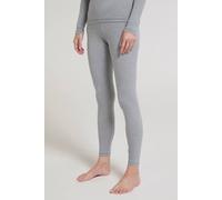 Mountain Warehouse Merino Base Layer Pants Lightweight Leggings In Light Grey Light Grey 22