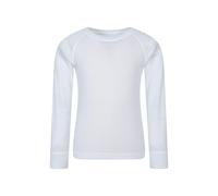Mountain Warehouse Merino Kids Round Neck Base Layer Top Long Sleeve Stretch Tee