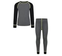 Mountain Warehouse Kids Base Layer Set Boys Girls Quick Wicking Merino Wool