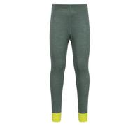 Mountain Warehouse Merino Kids Thermal Baselayer Trousers - Breathable, Lightweight Childrens Pants, Antibacterial, Easy to Carry - Ideal for Both Girls & Boys Khaki Kids Size 7-8 Years