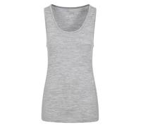 Mountain Warehouse Breathable Isotherm Warm Cosy Merino Wool Outdoor Cami Tank Top In Light Grey Light Grey 8
