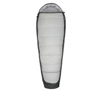 Mountain Warehouse Microlite 1400 Right Zip Winter Mummy Sleeping Bag - Dark Grey - 215cm