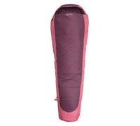 Mountain Warehouse Microlite 500 Mummy Mid 2/3 Season Sleeping Bag with Inner Pocket, 14cm x 35cm when packed - For Camping, Trekking & Outdoors Burgundy Left Handed Zip - Regular Length (200cm)