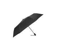 Mountain Warehouse Mini Automatic Umbrella - 100% Polyester Easy to carry Sunshade with Open diameter - Best for Walking, Outdoors & Daily Use in Wet Weather Black