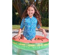 Mountain Warehouse Mira Kids Printed Rash Swimsuit - Blue