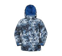 Mountain Warehouse Mogal Printed Kids Waterproof Ski Jacket - Zipped Pockets, Detachable Hood, Snowskirt -Best for Snowboarding, Winter Sports White Kids Size 7-8 Years