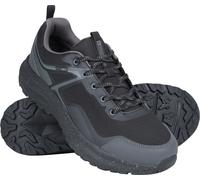 Mountain Warehouse Momentum Mens Waterproof Trail Running Shoes - Black - Black - Size: 10