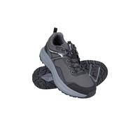Mountain Warehouse ’Momentum’ Waterproof Heel And Toe Bumpers Lined Trail Running Shoes In Black Black 8