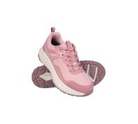 Mountain Warehouse Momentum Womens Waterproof Trail Running Shoes - Lightweight Everyday Sneakers with Mesh Upper - Spring, Summer, Walking, Outdoors & Trekking Pink Adult Shoe Size 5