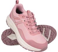 Mountain Warehouse Momentum Womens Waterproof Trail Running Shoes - Pink - Pink - Size: 7