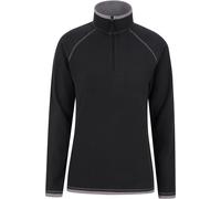 Mountain Warehouse Montana Womens Half-Zip Fleece - Black - Black - Size: 6