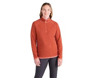 Mountain Warehouse Montana Womens Half-Zip Fleece Jumper Burnt Orange 14