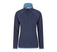 Mountain Warehouse Montana Womens Half-Zip Fleece - Navy - Navy - Size: 14