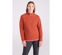 Mountain Warehouse Montana Sweater Breathable Microfleece Layer In Burnt Orange Burnt Orange 10