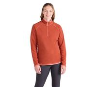Mountain Warehouse Montana Womens Microfleece - Breathable Ladies Sweater, Quick Drying Pullover, Warm Fleece Jacket, Half Zip - Spring Summer, Travelling Burnt Orange Women's Size 8