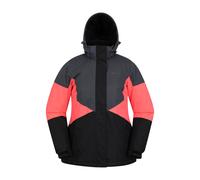 Mountain Warehouse 'moon' Snow Proof Adjustable Hood Lightly Insulated Ski Jacket In Bright Pink Bright Pink 10