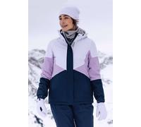 Mountain Warehouse 'moon' Snow Proof Adjustable Hood Lightly Insulated Ski Jacket In Lilac Lilac 18